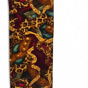 Leopard print silk scarf leopardprint